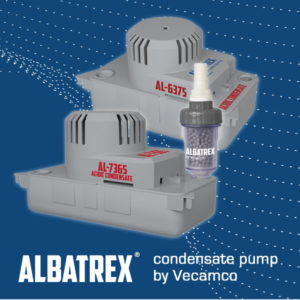 pompe di scarico condensa Albatrex - pompe centrifughe per caldaie a condensa